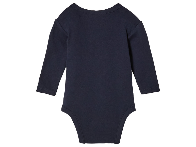 Un body à manches longues bleu marine.