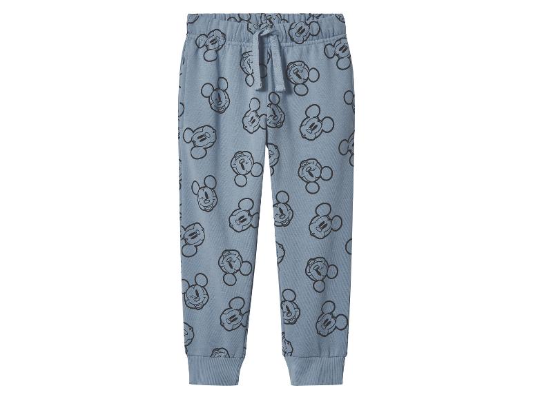 Pantalon de jogging bleu avec imprimé Mickey Mouse