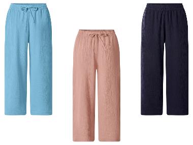 Pantalon en mousseline 7/8 femme pour 4 EUR