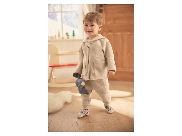Tout-petit en pantalon en laine bouillie LUPILU® Premium avec veste et chaussettes assorties
