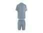 Ensemble short et chemise bleu clair pour homme
