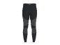 Legging de sport gris foncé avec empiècements à motifs