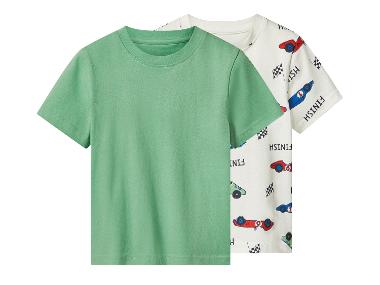 T-shirt Garçon Lupilu Gris Géométrique – Manches Longues, Coton, Taille Unique