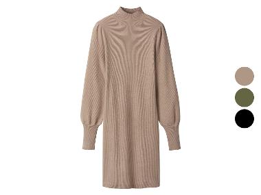 esmara® Robe en maille côtelée femme