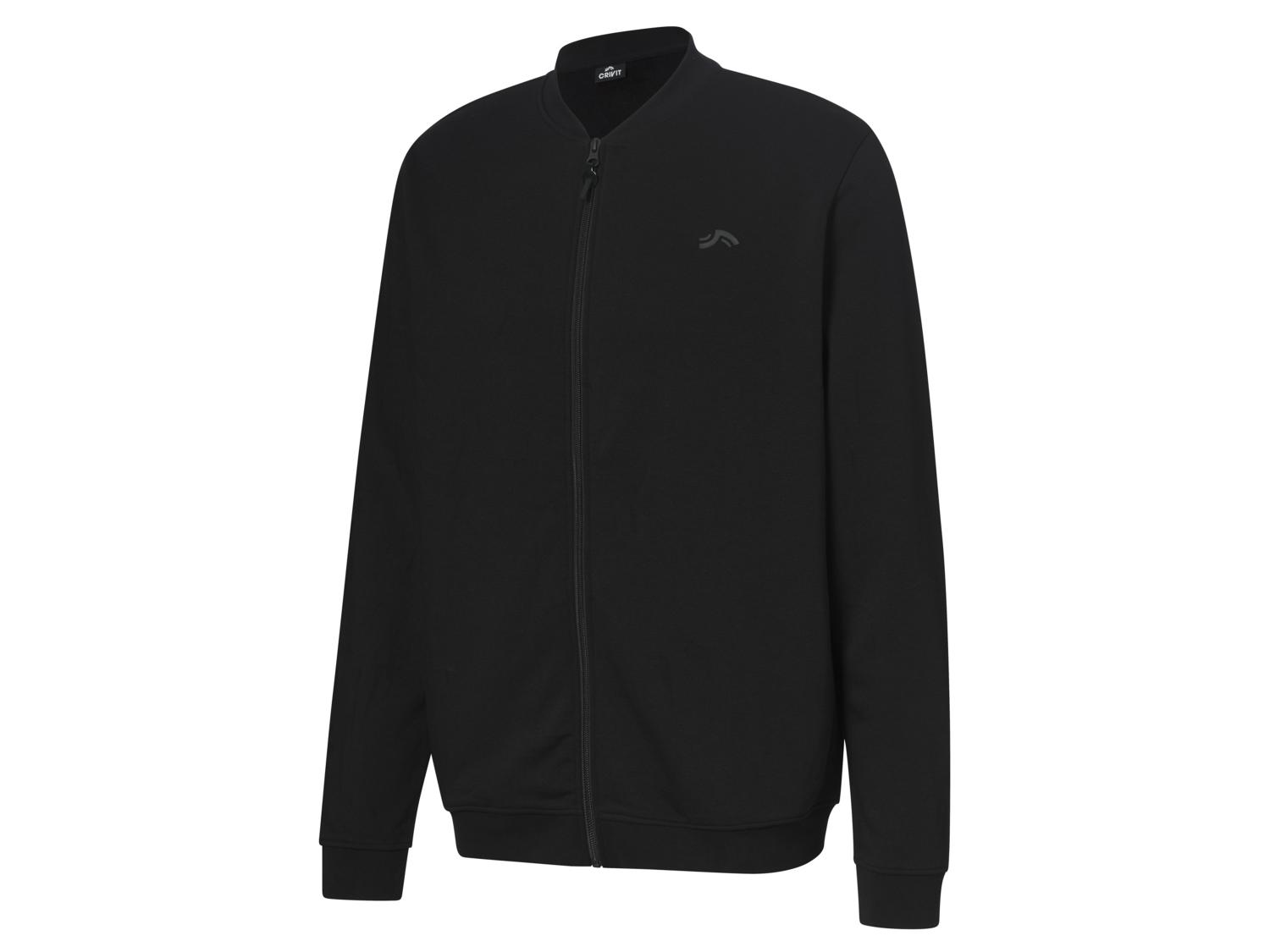 Sweat à Capuche Zippé LIDL Pour Homme – Taille L – Couleur Multicolore – Polyamide