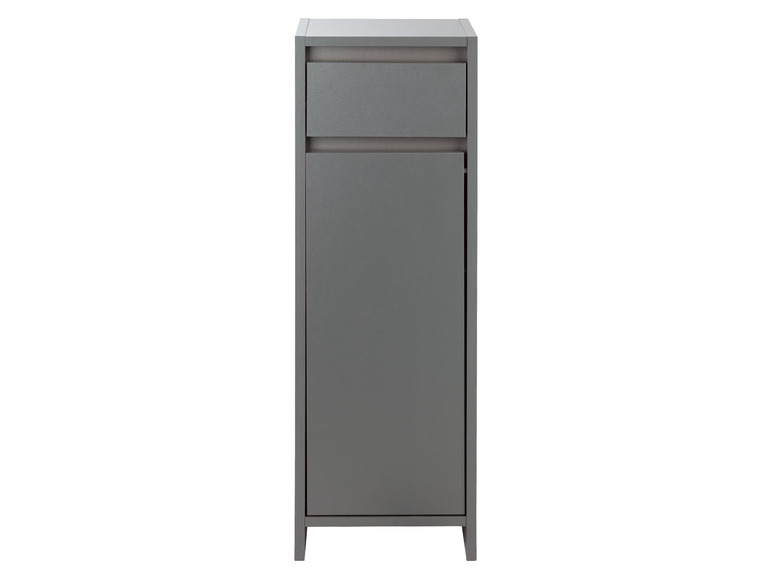 Aller en mode plein écran : LIVARNO home Armoire latérale de salle de bains Oslo, 32 x 99 x 30 cm, anthracite - Image 4