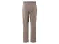 Pantalon de survêtement gris avec ceinture élastique.