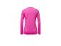 T-shirt manches longues rose vif pour femme.