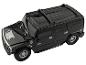 Une voiture jouet Hummer H2 noire.