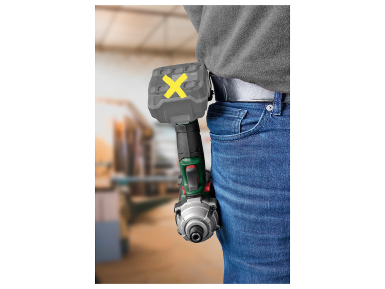 Aller en mode plein écran : PARKSIDE® Visseuse à choc sans fil PDSSA 20-Li B2, 20 V - Image 4