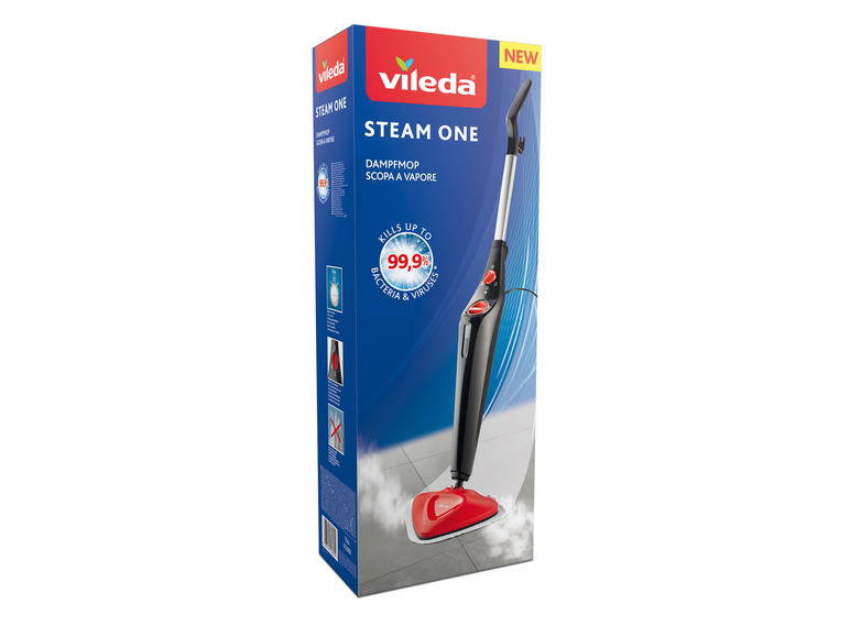 Vileda Steam One : Nettoyeur vapeur pour sols.
