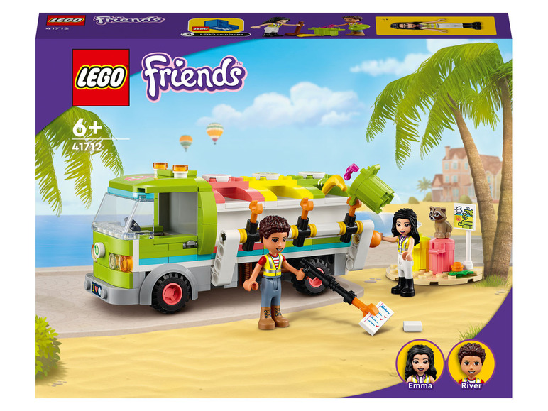 Aller en mode plein écran : LEGO® Friends Le camion de recyclage - Image 1
