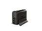 Station de charge USB noire avec deux ports USB-C et trois ports USB-A, max 30.5W.
