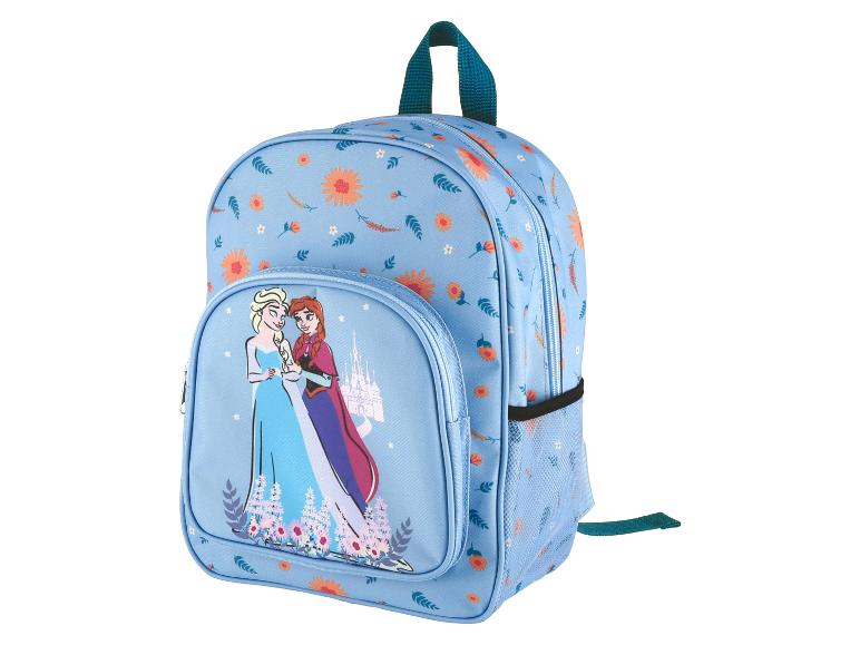 Sac à dos enfant Frozen, motif floral bleu