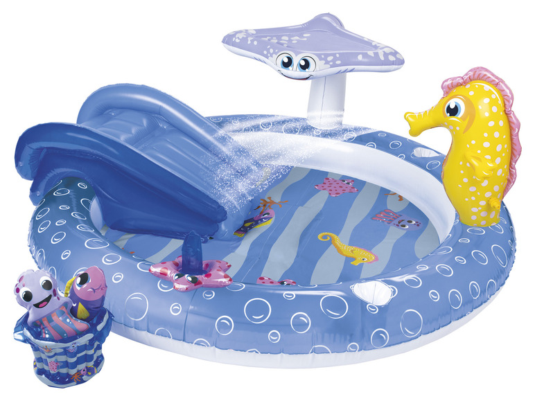 Aller en mode plein écran : Playtive Piscine gonflable Le monde sous-marin - Image 1
