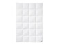 Une couette blanche en duvet Fiodur.