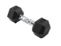 Haltère hexagonale CRIVIT, 7,5 kg