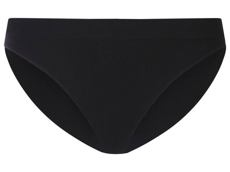 Culotte femme noire côtelée