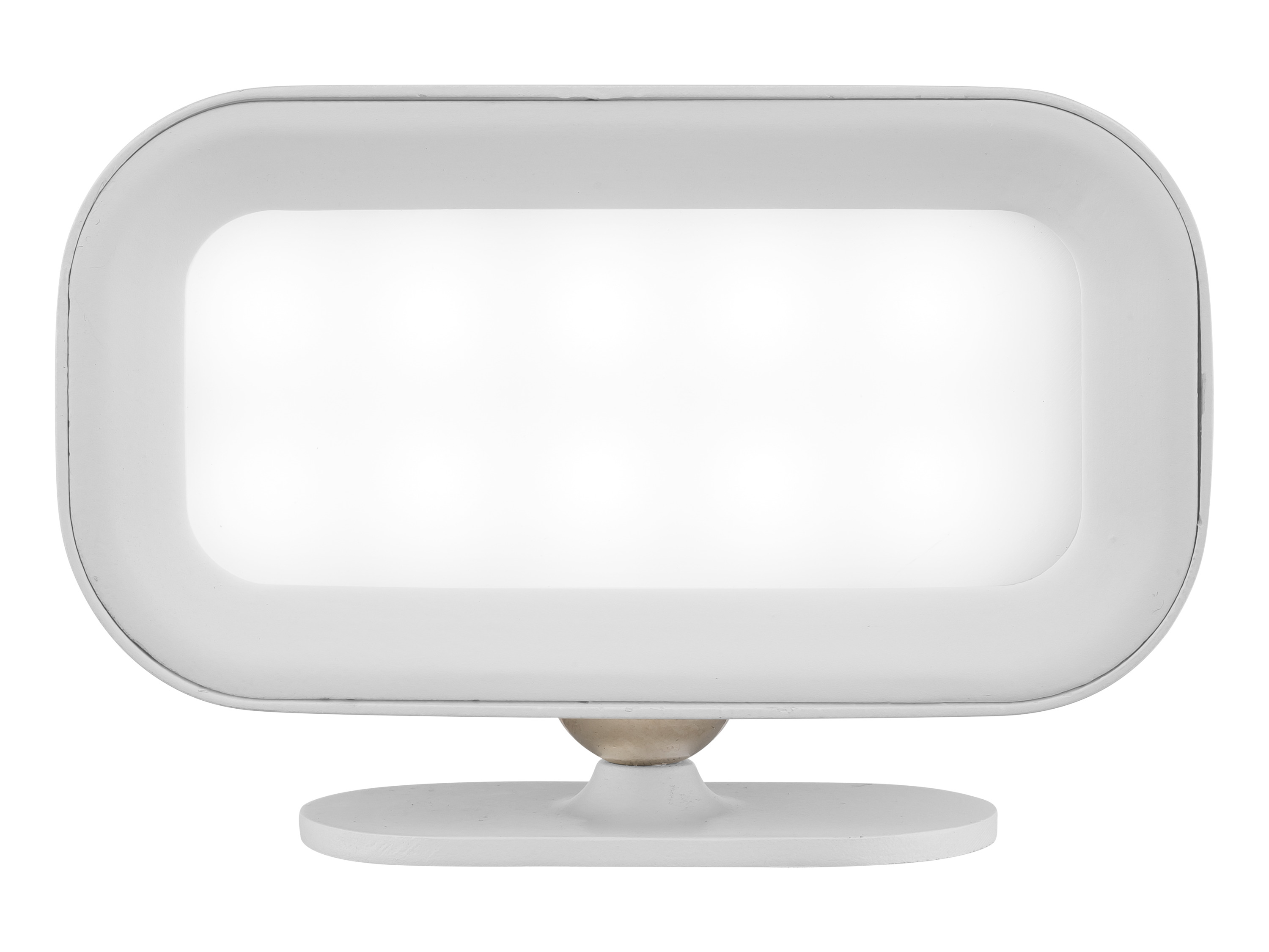LIVARNO home Applique murale à LED rechargeable (Ovale, blanc)