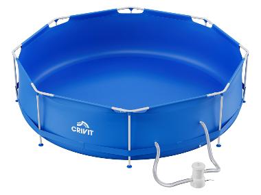 CRIVIT Piscine avec armature en métal