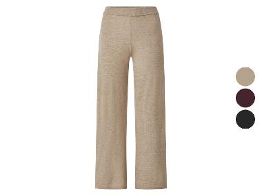 ESMARA® Pantalon en fine maille femme