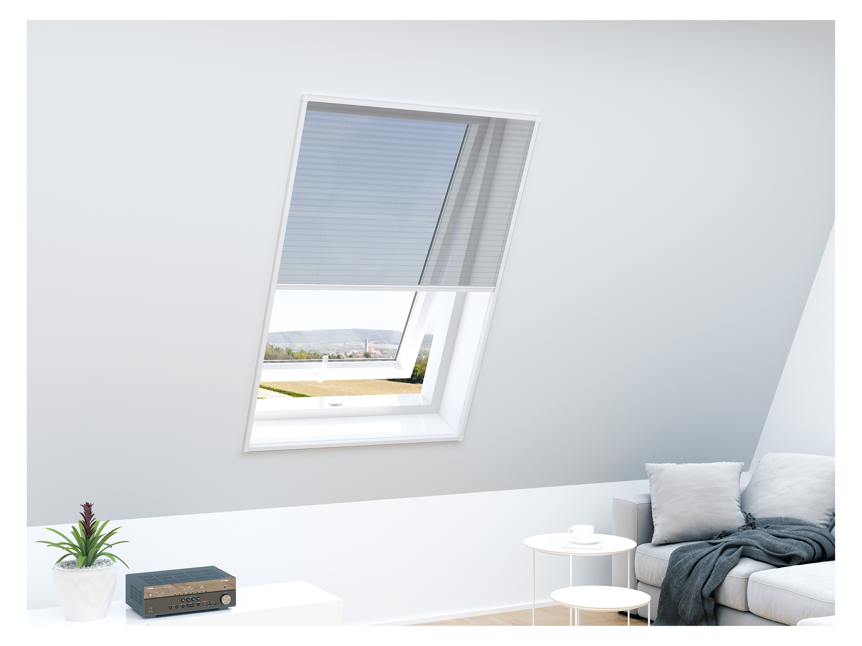 LIVARNO home Moustiquaire pour fenêtre de toit, 110 x 160  cm