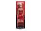 Poupée Barbie en robe rouge et collier dans son emballage d'origine.