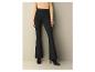 Pantalon noir évasé et bottines