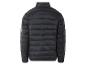 Une veste matelassée noire pour homme.