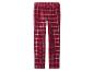 Pantalon de pyjama à carreaux rouges