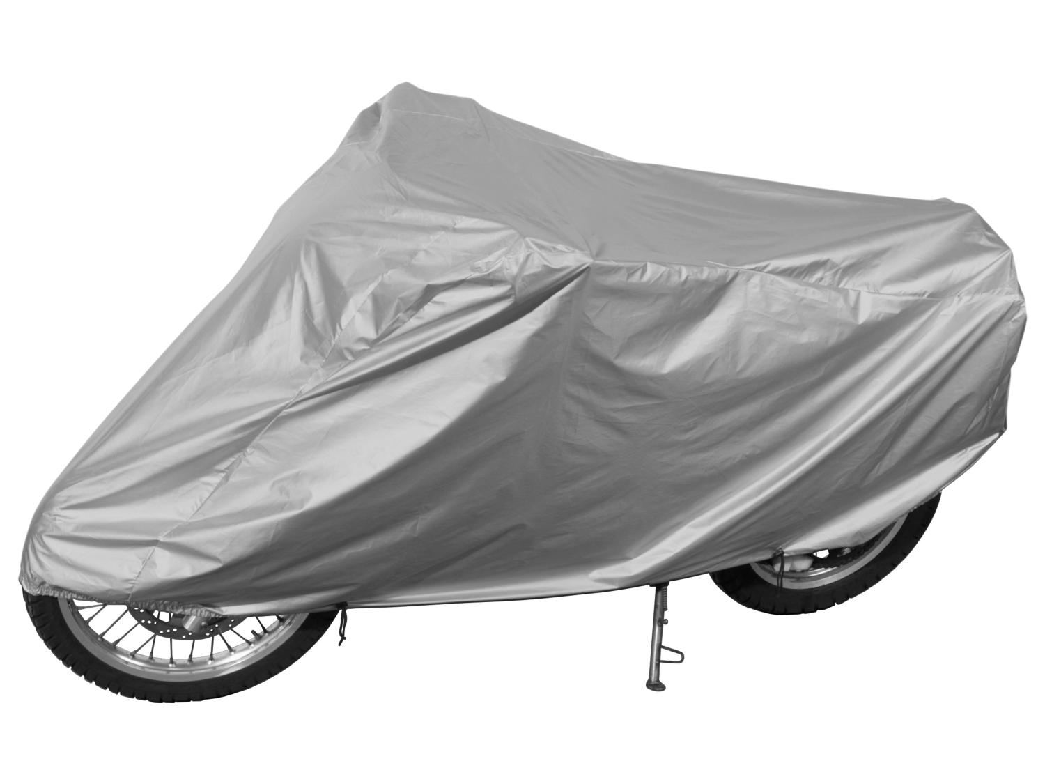 Housse Bâche MOTO Couvre-Moto Vélo VTT Scooter Taille L 230cm Gris