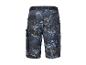 Shorts cargo camouflage bleu marine.