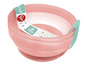 Un bol rose Disney Baby Stor avec une ventouse.