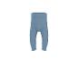 Legging bébé côtelé bleu clair