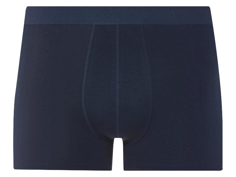 Boxers homme, couleur marine foncé.