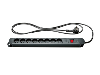 SILVERCREST® - Bloc multiprise multimédia, 8 prises 