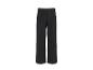 Pantalon noir élégant pour femme, coupe droite et taille haute.