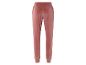 Un pantalon de survêtement en velours rose