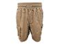 Shorts homme couleur sable avec cordon de serrage à la taille et poches