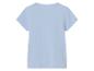 T-shirt bleu clair pour enfant, vue arrière.