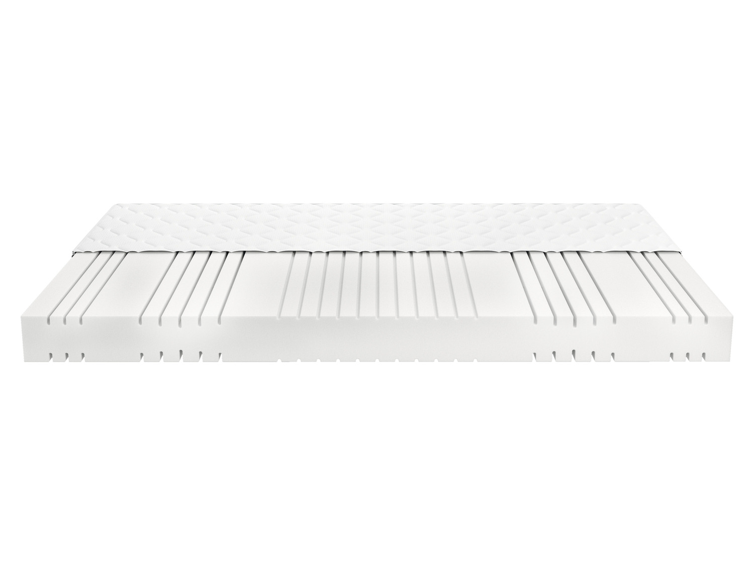 Matelas en mousse de confort à 7 zones, matelas H3 H2, 180x200x20 cm