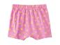 Culotte rose pour fille avec motif de soleils souriants