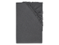 Un drap-housse gris en jersey
