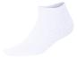 Chaussette blanche mi-basse.