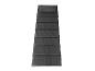 Tapis de plage pliable gris avec oreiller intégré