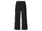 Pantalon large noir élégant.