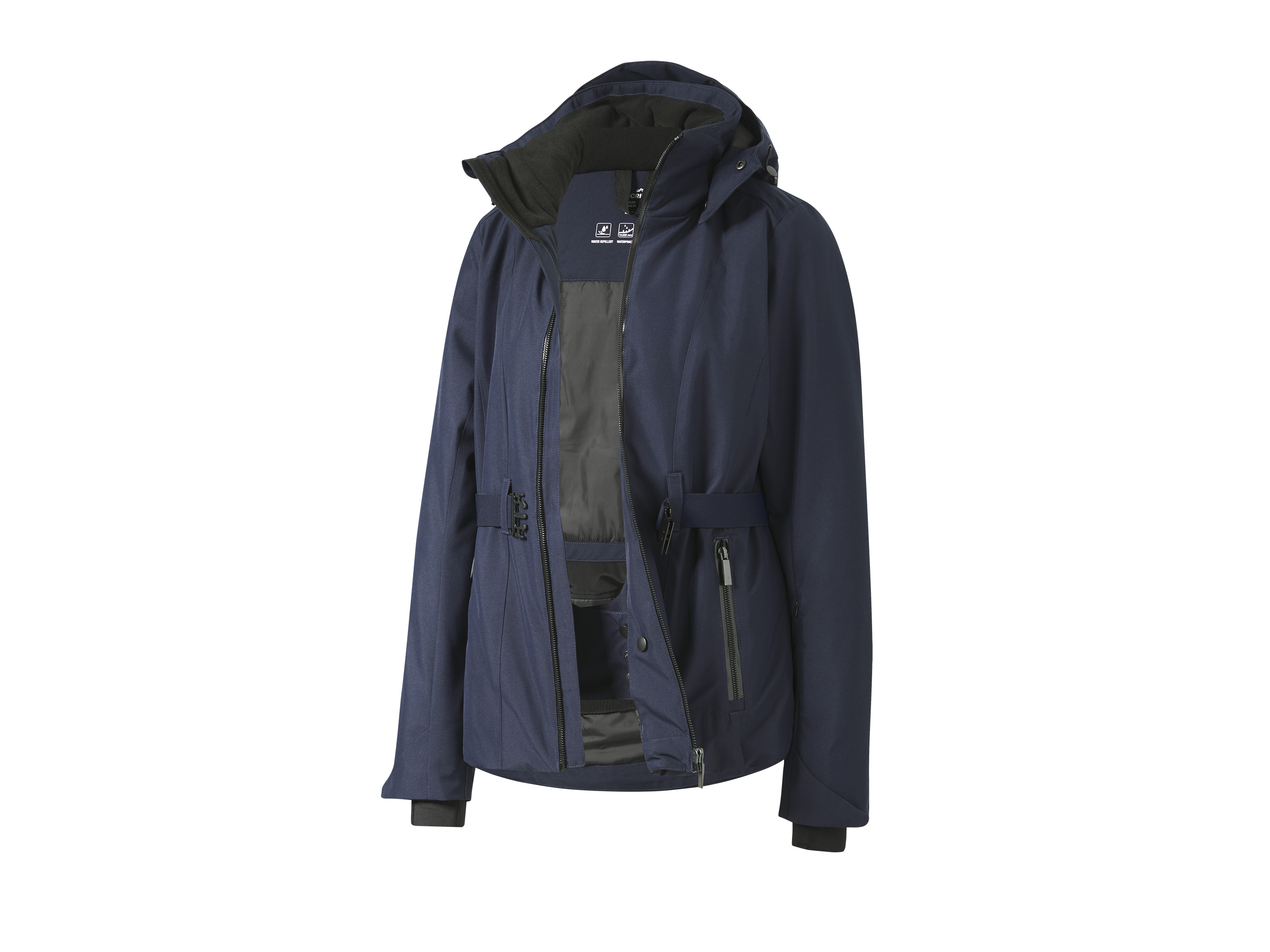 CRIVIT Veste de ski femme  (bleu foncé)