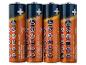 Lot de quatre piles AA Mignon LR6 1,5 V.