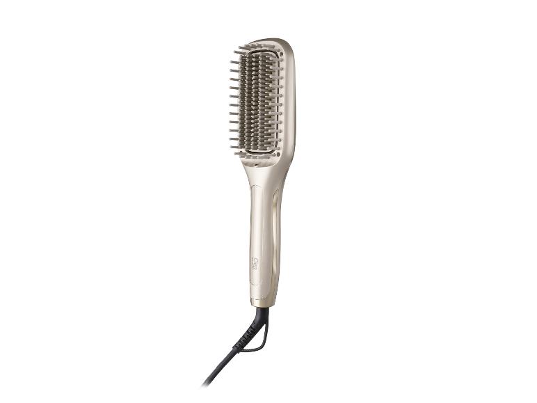 Brosse lissante Cien Beauty couleur or champagne avec un câble noir.