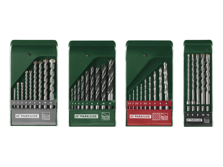 Aller en mode plein écran : PARKSIDE® Set de forets ou mèches - Image 1